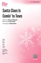 Santa Claus Is Coming to Town SATB choral sheet music cover